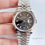 EW factory Copy Rolex Oyster Perpetual Datejust 36mm SS Gray Sdial Jubilee Watch_th.jpg